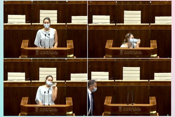Ilustračný obrázok k článku TRAPAS poslankyne v parlamente! Prečo zmizla pod rečníckym pultom? FOTO a VIDEO