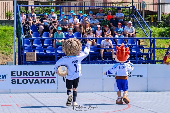 Ilustračný obrázok k článku Na dostavbe areálu pracovali aj hokejbalisti: V pláne je aj zastrešenie tribún