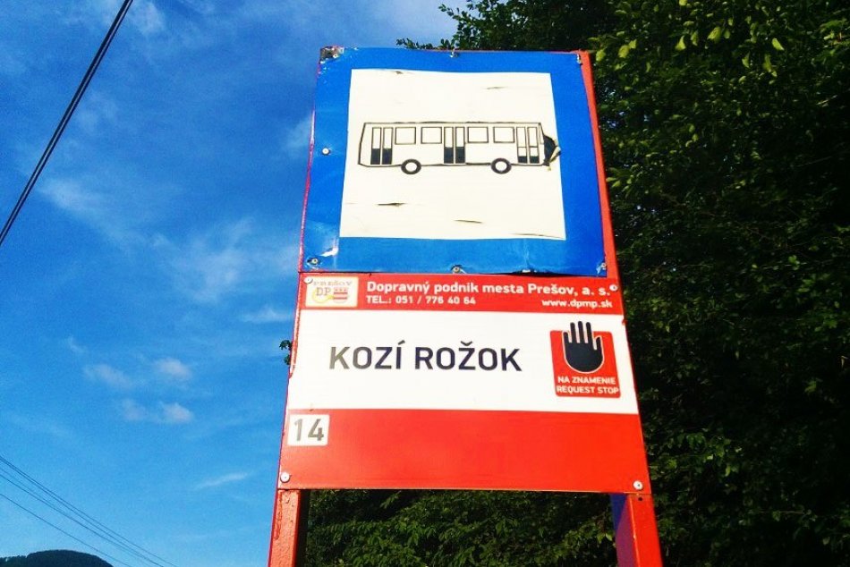 Ilustračný obrázok k článku Úsmevné názvy zastávok v Prešove: MHD vás odvezie aj na Kozí rožok či Husí hrb!