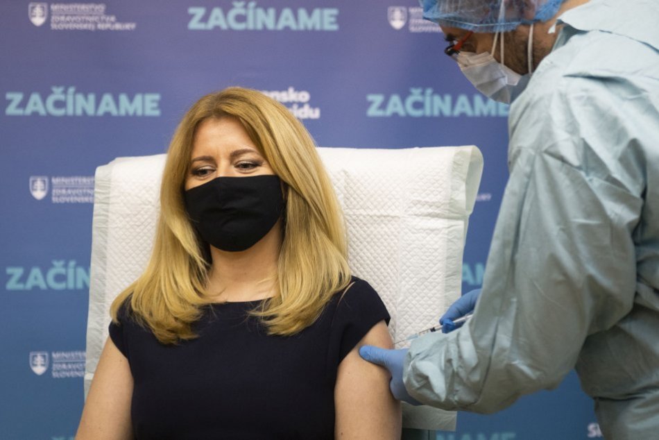 Ilustračný obrázok k článku Prezidentka dostala pozývaciu SMS: Zuzana Čaputová je zaočkovaná treťou dávkou