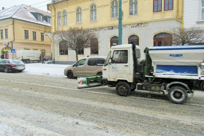 Ilustračný obrázok k článku Skomplikuje dopravu v Prešove ďalší sneh? Meteorológovia vydali novú výstrahu
