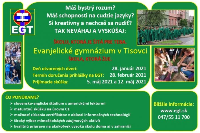Ilustračný obrázok k článku Deň otvorených dverí na Bilingválnom gymnáziu v Tisovci: Čo všetko sa dozviete?