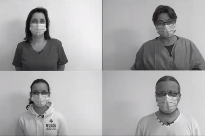 Ilustračný obrázok k článku Silné VIDEO z bystrickej infektológie: Ľuďom sa prihovorili zdravotníci z 1. línie