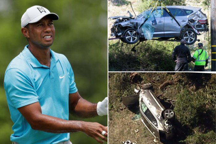Ilustračný obrázok k článku Golfista Tiger Woods ušiel hrobárovi z lopaty: Z desivej nehody vyviazol živý! FOTO