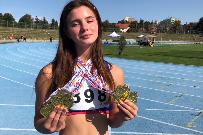 Ilustračný obrázok k článku Atletická nádej Tereza Čorejová využije podporu na zlepšenie tréningových podmienok