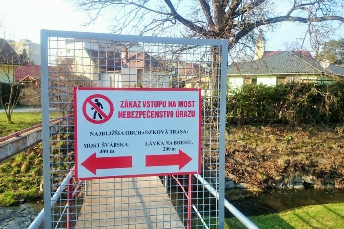 Ilustračný obrázok k článku Padlo rozhodnutie, čo bude s nebezpečnými lávkami v Prešove: Až 4 z 5 musia asanovať