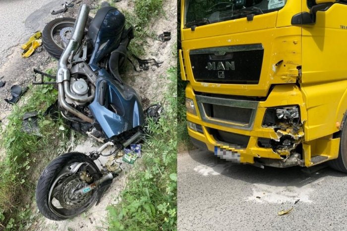 Ilustračný obrázok k článku Tragický koniec týždňa: Motorkár prišiel o život po zrážke s kamiónom