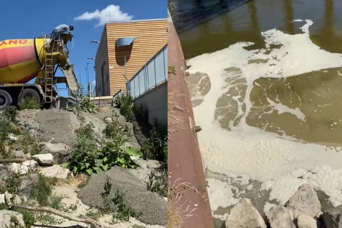 Ilustračný obrázok k článku Odpad z domiešavača skončil v rieke: Prípadom sa už zaoberá polícia