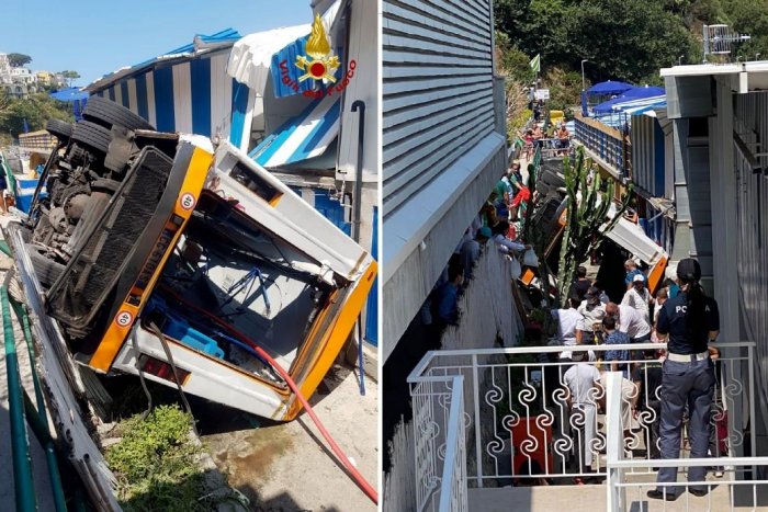 Ilustračný obrázok k článku Tragická havária v Taliansku: Autobus s pasažiermi sa zrútil na pláž