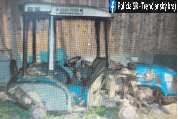 Ilustračný obrázok k článku Kuriozita z okresu Považská Bystrica: Zlodejovi omylom pomohli ukradnúť traktor