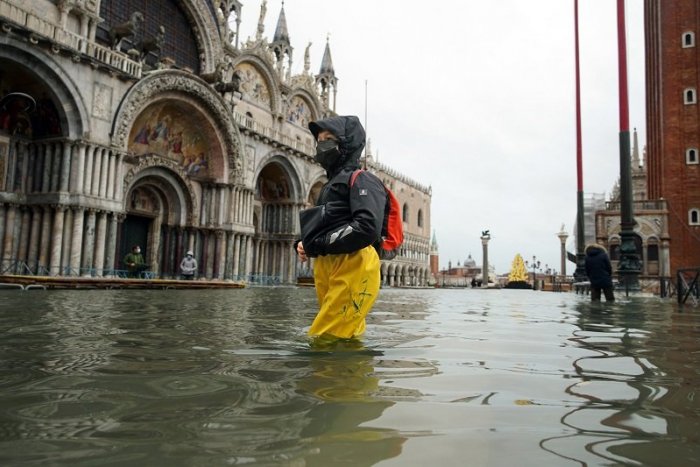 Ilustračný obrázok k článku Benátkam hrozí do konca storočia nárast morskej hladiny o viac než jeden meter