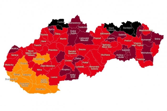 Ilustračný obrázok k článku Slovensko sa vracia k ČIERNEJ farbe: V piatich okresoch zatvoria posilňovne a reštaurácie!
