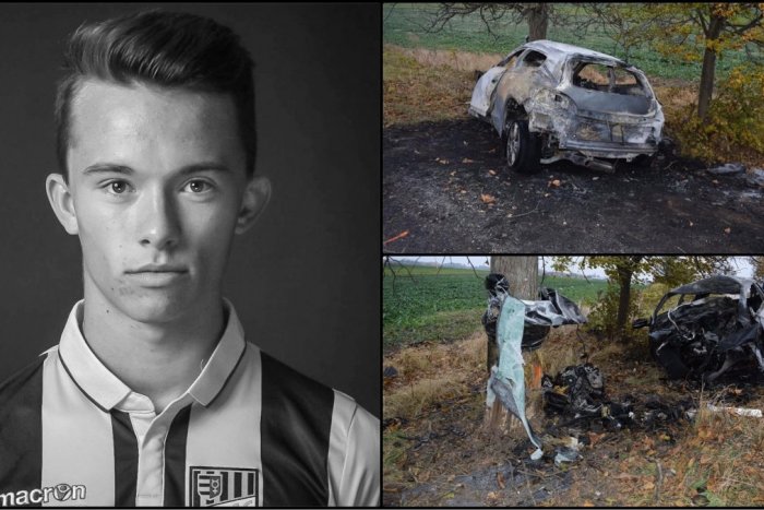 Ilustračný obrázok k článku Slovenský futbal smúti: Pri dopravnej nehode zahynul 18-ročný reprezentant, FOTO