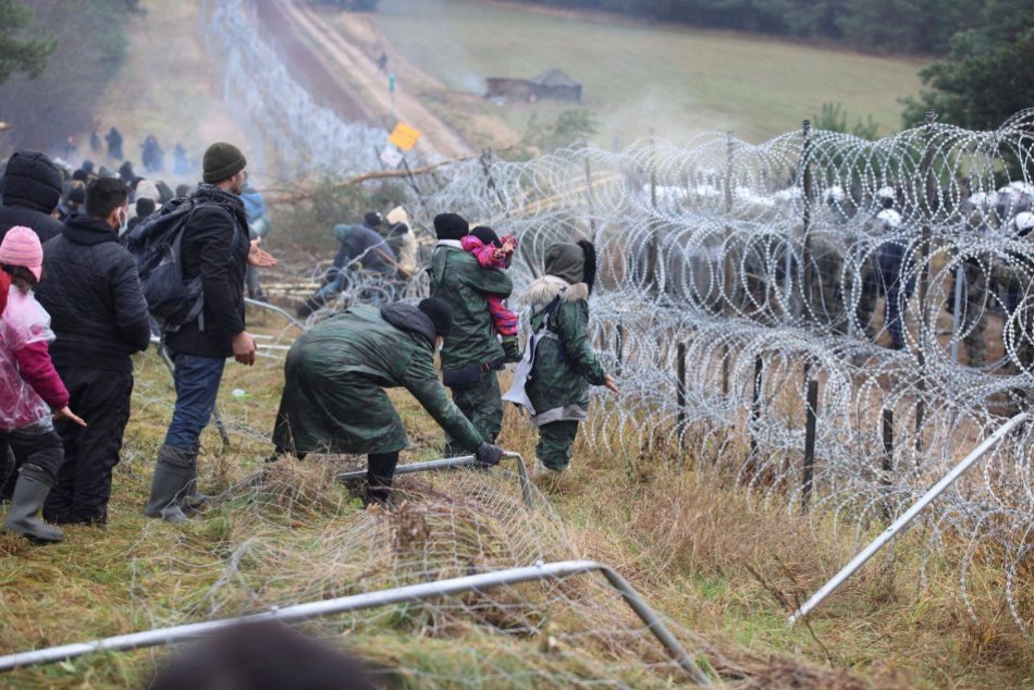 Ilustračný obrázok k článku Kríza sa stupňuje: Na územie Poľska z Bieloruska prenikli dve veľké skupiny migrantov