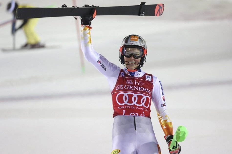 Ilustračný obrázok k článku Rozhodli STOTINY sekundy! Vlhová zvíťazila aj v druhom slalome sezóny v Levi