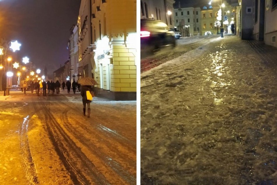Ilustračný obrázok k článku Na zimnú idylku v Bystrici zabudnite: Dážď mení sneh na čľapkanicu, FOTO