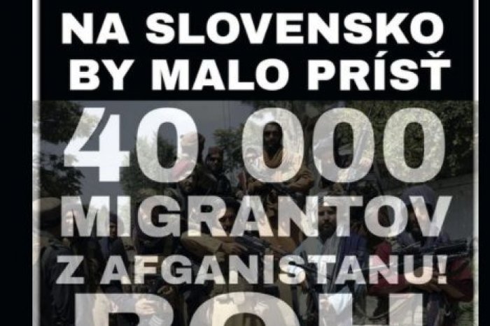 Ilustračný obrázok k článku Na Slovensko príde 40-tisíc migrantov z Afganistanu! Polícia upozorňuje: Je to HOAX!