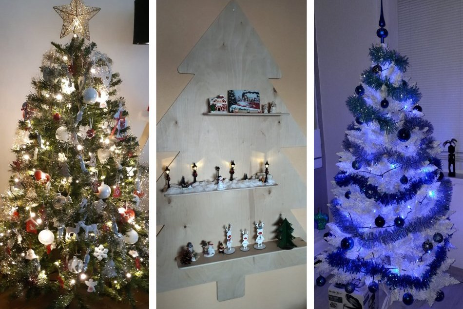 Ilustračný obrázok k článku Vianočná nádhera z domovov Bystričanov: Pochválili sa klasikou aj KURIÓZNYMI stromčekmi, FOTO