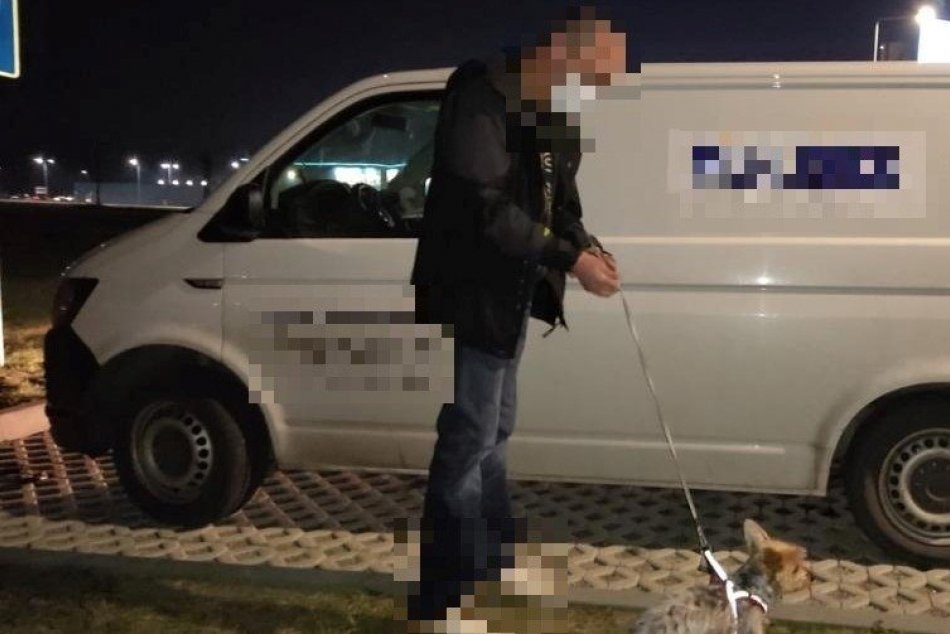 Ilustračný obrázok k článku Kuriózne zadržanie v Trenčíne: So spútaným vodičom šiel na vôdzke aj psík, FOTO