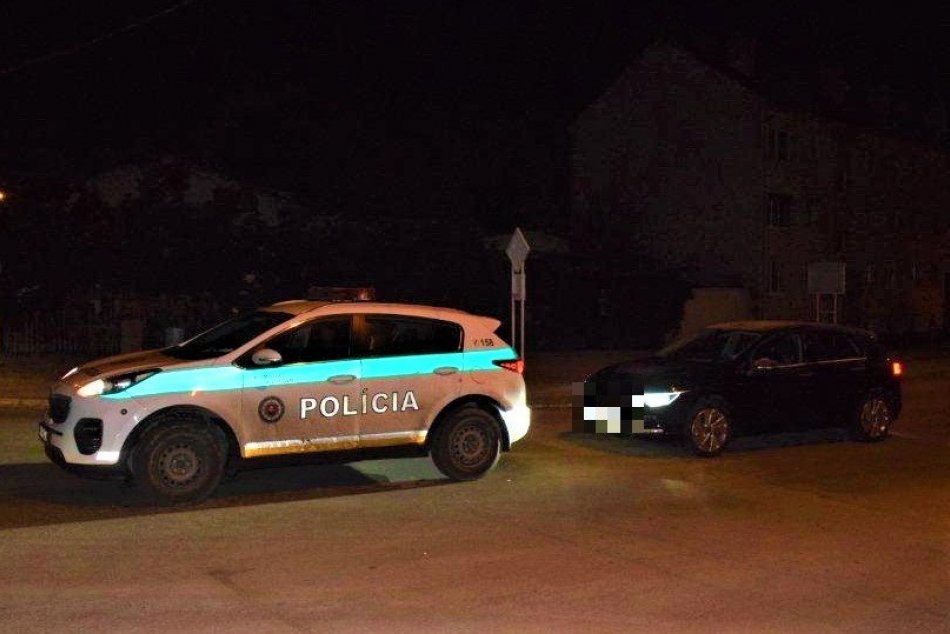 Ilustračný obrázok k článku Ani zabrzdiť asi nevie: Opitá vodička NABÚRALA do policajného auta, FOTO