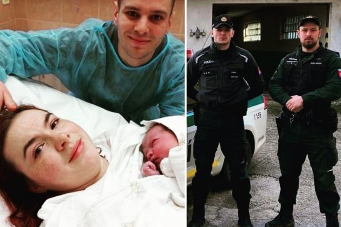 Ilustračný obrázok k článku Scenár ako z filmu: Páru sa cestou do pôrodnice pokazilo auto, zachránili ich policajti