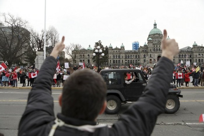Ilustračný obrázok k článku V Ottawe platí pre protesty výnimočný stav, ministerstvo vyzýva Slovákov na opatrnosť