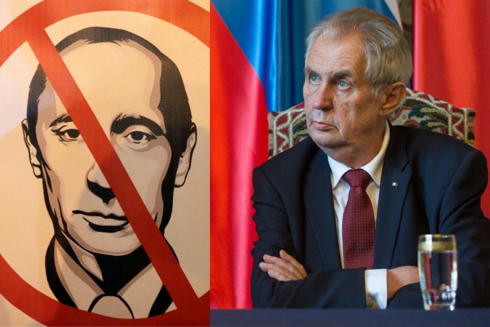 Ilustračný obrázok k článku Český prezident Zeman: Šialenca treba izolovať, odkázal Putinovi