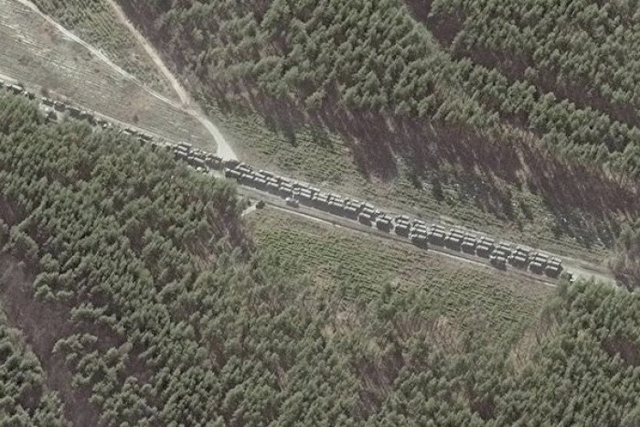 Ilustračný obrázok k článku Ku Kyjevu smeruje ruský vojenský konvoj dlhý 27 kilometrov! V pohybe sú aj bieloruské jednotky