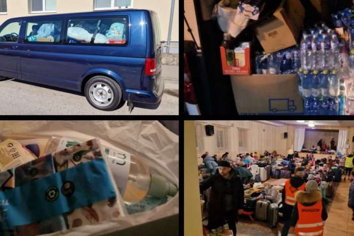 Ilustračný obrázok k článku POMOC z Trnavy: Primátor odovzdal na hraniciach dve dodávky s potrebami pre utečencov, FOTO