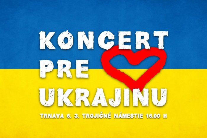 Ilustračný obrázok k článku V Trnave sa CHYSTÁ koncert pre Ukrajinu: Populárni hudobníci budú spievať z BALKÓNA!