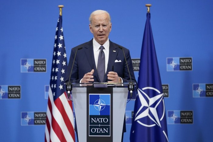 Ilustračný obrázok k článku Prezident Biden o Putinovi: Je to mäsiar, som presvedčený, že ráta s rozdelením NATO
