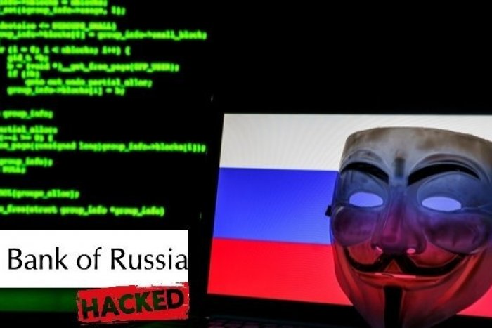 Ilustračný obrázok k článku Tak predsa nie je taká bezpečná: Anonymous hackli ruskú centrálnu banku