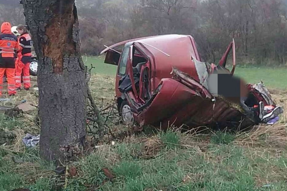 Ilustračný obrázok k článku Desivá tragédia na Považí: Auto po náraze do stromu ROZTRHLO na dva kusy, FOTO