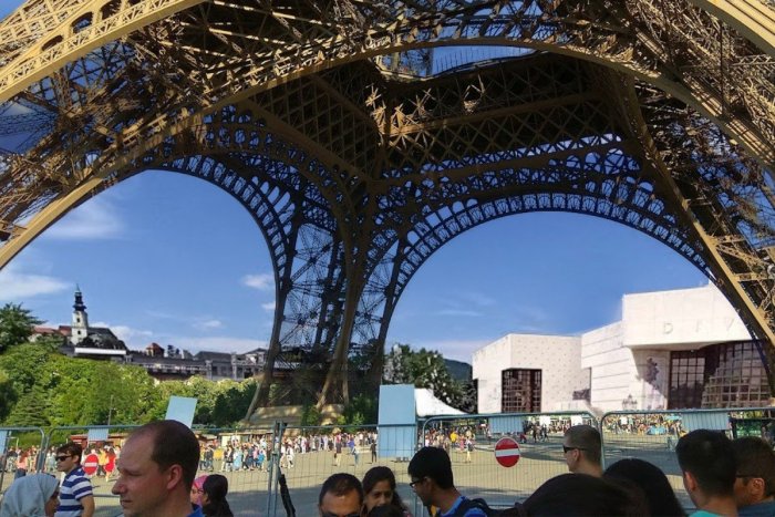 Ilustračný obrázok k článku Nitra bude mať novú dominantu: Na námestí postavia repliku slávnej Eiffelovky