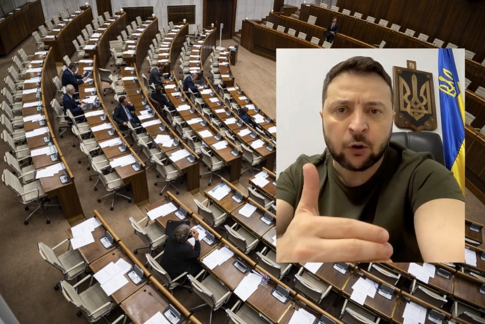 Ilustračný obrázok k článku Na rade je Slovensko: Volodymyr Zelenskyj bude mať prejav v našom parlamente