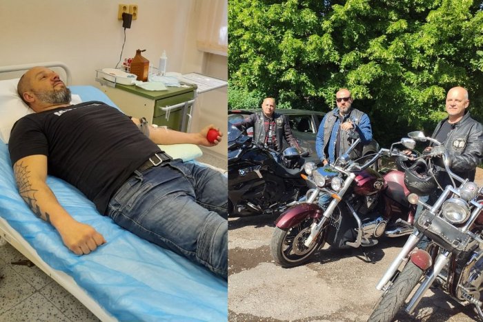Ilustračný obrázok k článku V Zlatých Moravciach opäť darovali krv: Zapojili sa aj členovia motoklubu