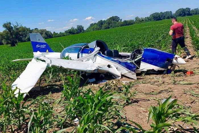 Ilustračný obrázok k článku Pri tragickom páde lietadla zomrel člen posádky: Obeťou je Lučenčan! FOTO