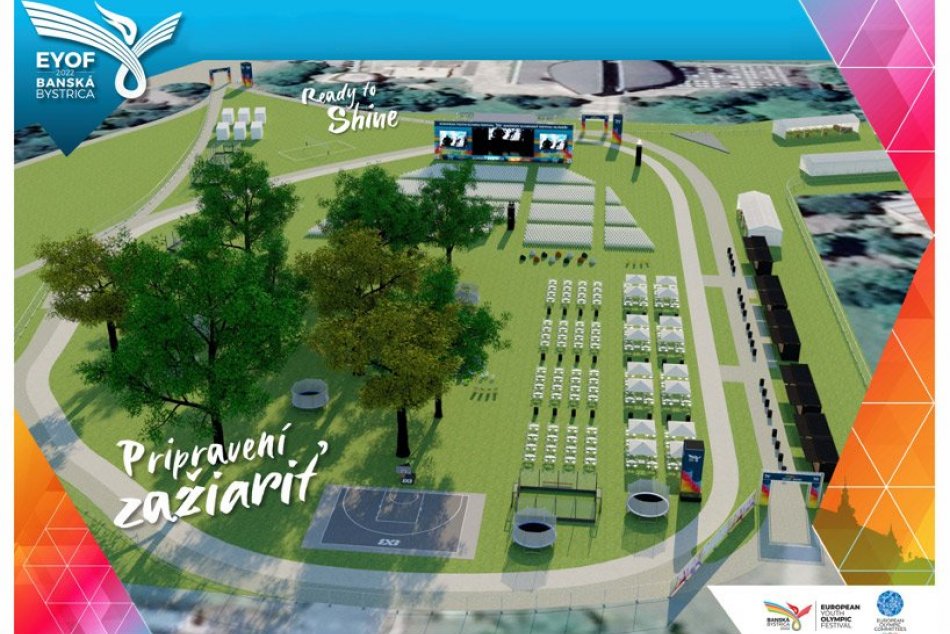 Ilustračný obrázok k článku Bystrický park sa zmení na FAN zónu: Zažijete pestrý PROGRAM aj známych olympionikov