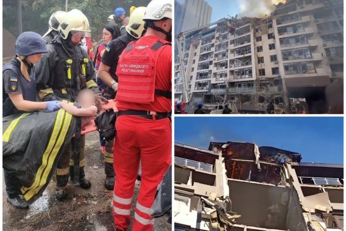 Ilustračný obrázok k článku Naďov ODKAZ Putinovi po útokoch na obytnú budovu v Kyjeve: ŠPINAVEC, zhoríš v pekle! FOTO