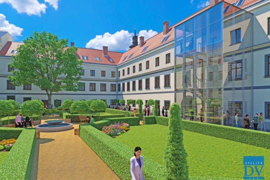 Ilustračný obrázok k článku Trnavská univerzita pripravuje rekonštrukciu: Oživí historickú budovu, VIZUALIZÁCIE