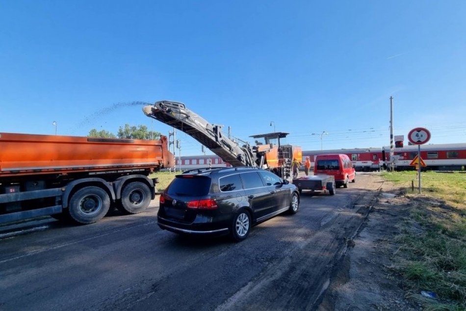 Ilustračný obrázok k článku Rozbehla sa očakávaná rekonštrukcia: Práce potrvajú do konca prázdnin, FOTO