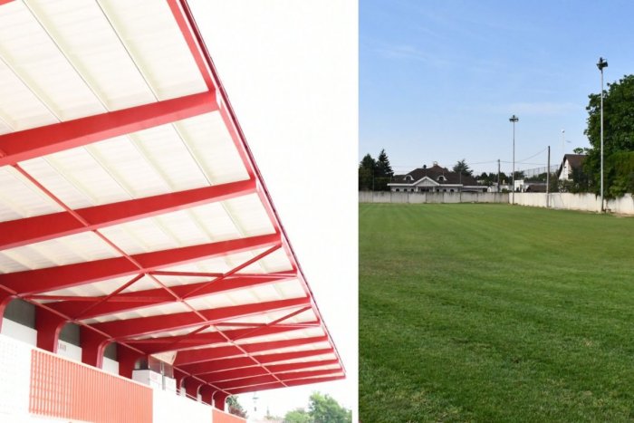 Ilustračný obrázok k článku Nová umelá tráva aj novinka na tribúne: Futbalový štadión je opäť o čosi modernejší