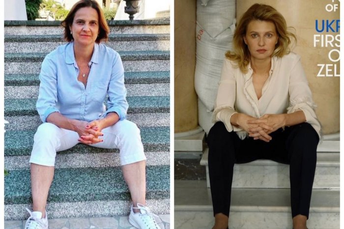 Ilustračný obrázok k článku Ministerka Kolíková PODPORUJE prvú dámu Ukrajiny: Aj ona si sadla na schody ako Zelenská!