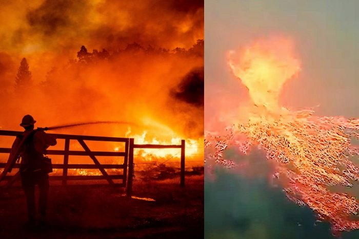 Ilustračný obrázok k článku VIDEO zachytilo scénu ako z pekla: Pri lesnom požiari vzniklo OHNIVÉ "tornádo"