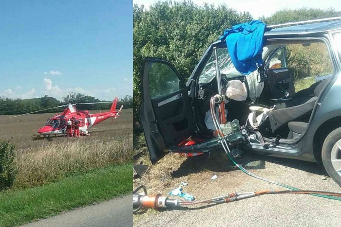 Ilustračný obrázok k článku Vážna nehoda neďaleko Šale: V akcii boli hasiči, záchranári a aj vrtuľník! FOTO