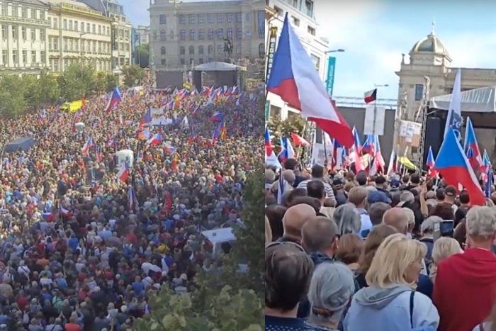 Ilustračný obrázok k článku Masívny PROTEST zaplnil Václavské námestie: 70-tisíc ľudí vyzvalo vládu na ODCHOD