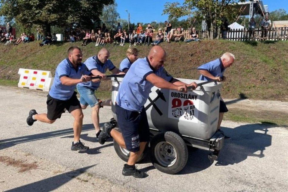 Ilustračný obrázok k článku Skvelá reprezentácia: Šaliansky tím si za tlačenie banského vozíka odniesol STRIEBRO