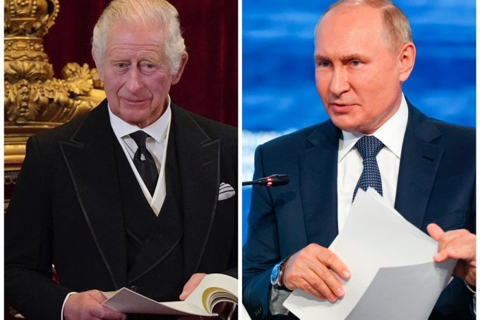 Ilustračný obrázok k článku LICHOTNÍK Putin: Pozrite, aké BLAHOŽELANIE poslal Karolovi III., ale na pohreb NEPRÍDE!