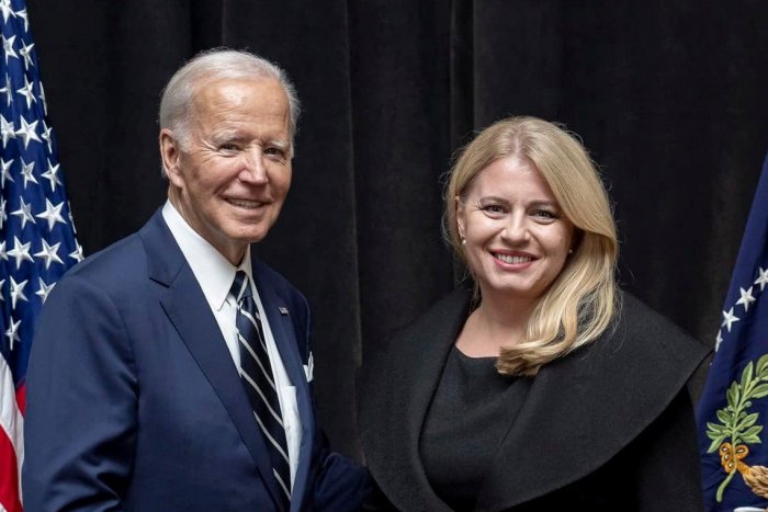 Ilustračný obrázok k článku POZRITE sa na vytešenú prezidentku: Biden pozval Čaputovú do Bieleho domu! FOTO