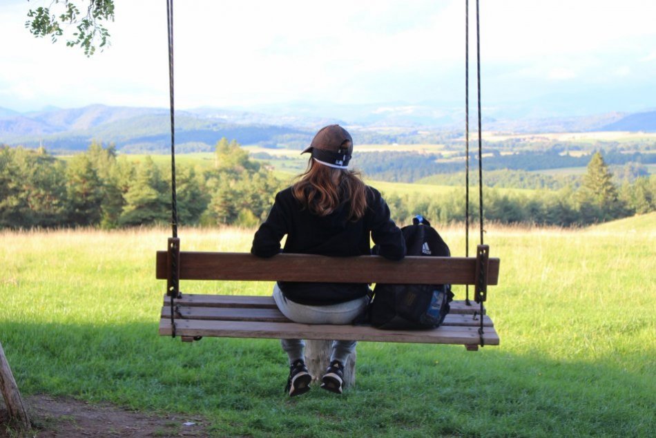 Illustrative picture for the article Podpoľanie hides a magical place: A SWING, you won't find it just like that, PHOTO